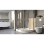 Hygge Oval Monoblok Duş Teknesi - 80 x 80