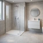 Hygge Süper Ince Flat Kare Duş Teknesi - 80 x 80