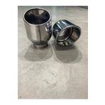 HYM TUNİNG Tek Çıkışlı 110mm Egzoz Ucu Eğik Ağız Silindirik