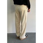 HYMAN Erkek Beli Lastikli Baggy Kalıp Kadife Pantolon