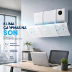 Hymark Askılı Ayarlanabilir 56-95Cm Klima Yönlendirici Aparat Klima Rüzgar Önleyici Deflektör