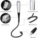 Hype Store 3 Mod Seviyeli Dokunmatik USB LED Masa Lambası, 14 LED Beyaz Işık, Ayarlanabilir Parlaklık, Kitap Okuma Lambası, Çalışma Masası Ofis Lambası, Pc, Laptop Uyumlu, Gece Lambası - 106 Gümüş - 12,5 inç