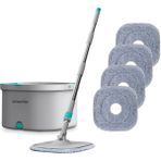 Hype Store 4 Adet Mikrofiber Mop Temiz&kirli Suyu Ayırma Özelliği Otomatik Temizlik Seti Paspas