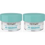 Hype Store Akne ve Siyah Nokta Karşıtı Kil Maskesi 50 ml 2li Paket - Option-1