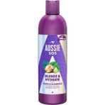 Hype Store Aussie Sos Blonde & Hydrate Açık Renk Boyalı, Röfleli ve Gri Saçlar Için Mor Şampuan 500ML