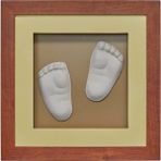 Hype Store Baby Memory Prints BMP.081 Ceviz Rengi 3 Boyutlu Çerçeve (Kahverengi)