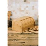Hype Store Bambu Lüks Panjur Kapaklı Büyük Ekmek Dolabı, Bambu Ekmek Ekmek Dolabı, Ekmek Sepeti Sandığı, Ekmekl - Standart