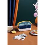 Hype Store Bento Ofis-Okul Için Yeni Nesil Sefer Tası Taşınabilir Yemek Çelik FF462 Lacivert