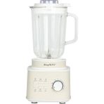 Hype Store Berghoff Gem Retro 1500 W Masaüstü Blender – 1, 5 L Cam Hazne, Titanyum Bıçak, Bakır Ac Motor | Krem