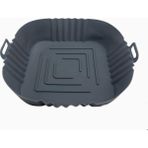 Hype Store Buffer® Renkli Isıya Dayanıklı Yıkanılabilir Silikon Fırın ve Airfryer Kare Model Pişirme Matı 20 cm - Çok Renkli - Standart