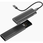 Hype Store BX05HD Aluminyum Kasa Type-C 3.1 Gen2 To Pcıe Nvme M.2 SSD Disk 2230 /2242 / 2260 / 2280 Ssd'ler ile