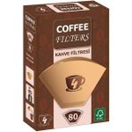 Hype Store Coffee Filters Filtre Kahve Kağıdı 80'li Brown 1x4