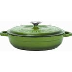 Hype Store Döküm Yuvarlak Çok Amaçlı Yayvan Tencere New Heritage Serisi ÇAP(Ø)28CM. Yeşil - Standart
