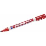 Hype Store Edding 404 Permanent Markör - Kırmızı - 1 Kalem - 0,75 mm Ince Yuvarlak Uç, Suya Dayanıklı - Çok Renkli - Standart