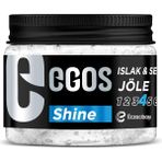 Hype Store Egos Shine Islak Sert Saç Jölesi 400 ml - Standart