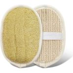 Hype Store Eldione Oval Kabak Lifi – Çift Taraflı Doğal Banyo Kesesi ve Antibakteriyelli Sağlıklı Bulaşık Lifi - Standart