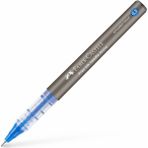 Hype Store Faber-Castell Free Ink Roller Kalem 0.5, Mavi, Silinmez Kalıcı Mürekkep, Iğne Uçlu, Akıcı Yazım, Mür - Standart