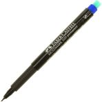 Hype Store Faber-Castell Permanent Asetat Kalem, S Uç, Mavi, Kalıcı ve Solmayan Yazım, Asetat Silgili - Çok Renkli - Standart