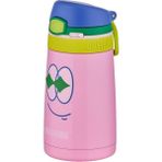 Hype Store Fiftyfifty Çocuk 350 ml Pipetli Paslanmaz Çelik Termos Bpa Içermez 7 Renk Pembe