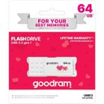 Hype Store Goodram 64GB USB Bellek USB 3.2 Gen 1 Flash Bellek, 60MB/S Okuma Hızı, 20MB/S Yazma Hızı, 0°c – 70°c