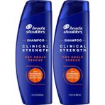 Hype Store Head & Shoulders Klinik Kepek Savunması + Kuru Saç Derisi Kurtarma Şampuanı 13 Oz Ikiz Paket - Standart