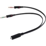 Hype Store Kulaklık Mikrofon Ayırıcı 3.5mm Çevirici Switch Splitter 4457 - Standart