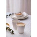 Hype Store Kütahya Porselen Bone Ekin 2 Parça Mug Bardak, Altın Fileli - Standart