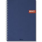 Hype Store Lé Color 2017105/2 Kraft Defter Sert Kapaklı, Spiralli, 1.hamur Kağıt, 200 Sayfa, Petrol, Yeşili - Standart