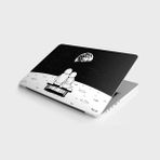 Hype Store Laptop Bilgisayar Notebook Pc Kaplama Etiketi Dünya Astronot - 00 Beyaz - Option-1
