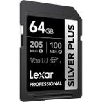 Hype Store Lexar 64GB Silver Plus Sd Uhsı V30 U3 205MB/S Hafıza Kartı - Standart