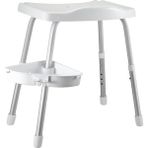 Hype Store M-KV35-01 Apollo Duşlu Banyo Taburesi, Beyaz - Standart