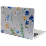 Hype Store MacBook Uyumlu Air 13 Inç Kılıf Çiçek Desenli Mat Tpu Uv Baskı Ince Hafif Darbe Emici Sert Koruma A1