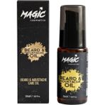 Hype Store Magic Cosmetics Sakal ve Bıyık Bakım Yağı 50 ml – Besleyici & Parlaklık Veren Formül – Güçlendirici