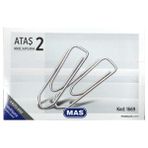 Hype Store Mas Multipack Ataş No:2 Nikel Kaplı 100 Adet 4 Paket - Standart - Çok Renkli