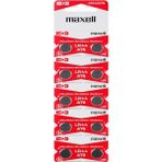 Hype Store Maxell LR44 AG13 10'luk Blister 1,5V Hafıza Pili Düğme Pili - Çok Renkli