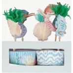 Hype Store Meri Meri Deniz Kızı Cupcake Kit, Çok Renkli - Standart