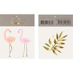 Hype Store Meri Meri Flamingo Tattoos - Çok Renkli