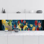 Hype Store Mutfak Tezgah Arası Folyo Kaplama Folyosu Meyveler 60X300 cm - 01 - Beyaz - Option-1