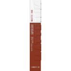 Hype Store New York Super Stay Matte Ink Likit Mat Ruj - 75 Fighter (Kahverengi) - Çok Renkli