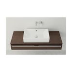 Hype Store Nuo 7436B003-0012 Dikdörtgen Çanak Lavabo, 50 Cm, Beyaz