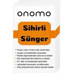 Hype Store Onomo Sihirli Sünger, Çok Amaçlı Temizlik Süngeri, Fayans, Lavabo, Plastik ve Deri Yüzeyler Için 3 A
