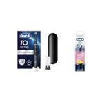 Hype Store Oral-B Io - 5 Siyah Yapay Zeka Teknolojili Şarjlı/elektrikli Diş Fırçası + Oral-B Io Gentle Care Siyah Diş Fırçası Yedek Başlığı 4 Adet - Kestane Akaju - Option-1