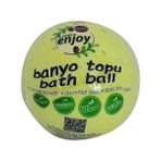 Hype Store Papatyalı El Yapımı Banyo Bombası Banyo Topu Sarı 90-120 gr - Beyaz