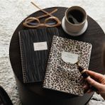 Hype Store Paperora A5 Spiralli Karton Kapak Çizgili Okul Defteri 80 Yaprak 2'li Set - Ders Programlı - Leopar - Standart