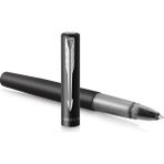 Hype Store Parker Vector Xl Tükenmez Kalem | Pirinç Üzerine Metalik Siyah Lake | Siyah Mürekkep Doldurmalı Ince - Standart