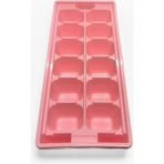 Hype Store Pembe Sert Plastik 12 Hazneli Kare Buz Kalıbı - Çok Renkli - Standart