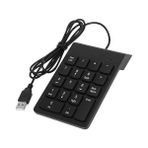 Hype Store Plus PX-1864 USB 2.0 Siyah Numerik Klavye Keypad Kablolu - Option-1 - 001-Renkli