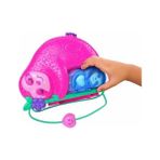 Hype Store Polly Pocket™ Tembel Hayvan Ailesi 2'si 1 Arada Kompakt Çanta Polly ™ Bebekler ve Oyun Seti, Seyahat Oyuncakları, Tembel Hayvan Ailesi 2'si 1 Arada Kompakt Çanta HRD40 - Option-1