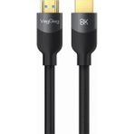 Hype Store Premium 8k 60Hz 4K 120Hz Hdcp Arc Hdr Örgülü HDMI 2.1 Kablo 5 Metre