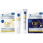 Hype Store Q10 4 Adımlı Kırışıklık Karşıtı Bakım Seti,gündüz Kremi,göz Kremi,cilt Serumu ve Gece Kremi 50 ml - Standart